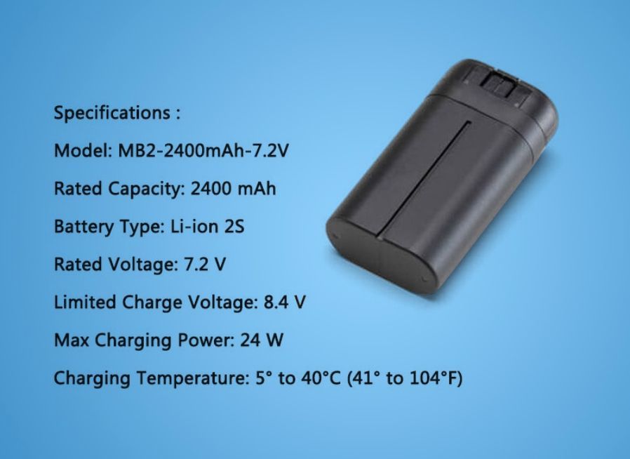 RSプロダクト Mavic mini 2400mAh【大容量バッテリー】DJI純正 正規品