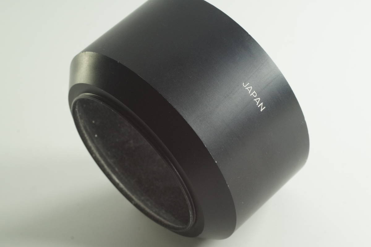 plnyeA002[.. breast clean free shipping ] minolta MC85mm F1.7 for Minolta metal hood (55mm diameter ) lens hood 