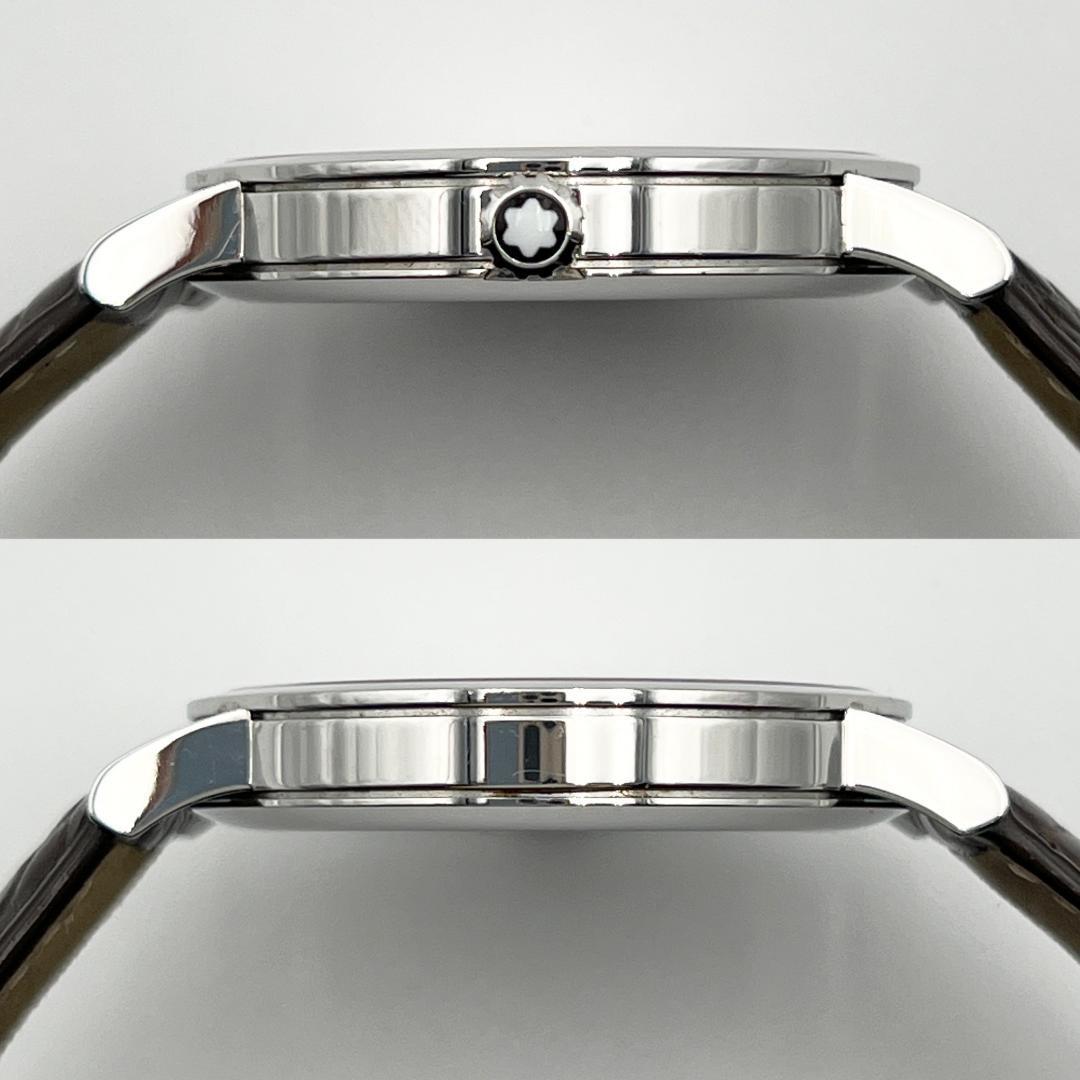 希少】モンブラン MONTBLANC メンズ 時計 腕時計 サミット 7093 白文字