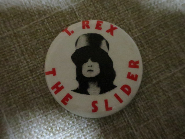 USA buy Vintage 70S 80S T REX Mark bo Ran T Rex THE SLIDER pin badge DEADSTOCK new goods dead stock lock T band T