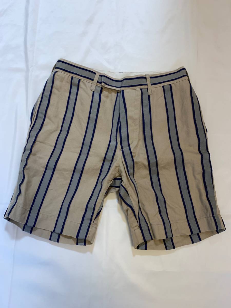 高品質の激安 SACAI サカイ ストライプ ハーフパンツ ショートパンツ 半ズボン メンズ ベージュ 1 Mサイズ 高品質の激安 SACAI サカイ ストライプ ハーフパンツ ショートパンツ 半ズボン メンズ ベージュ 1 Mサイズ