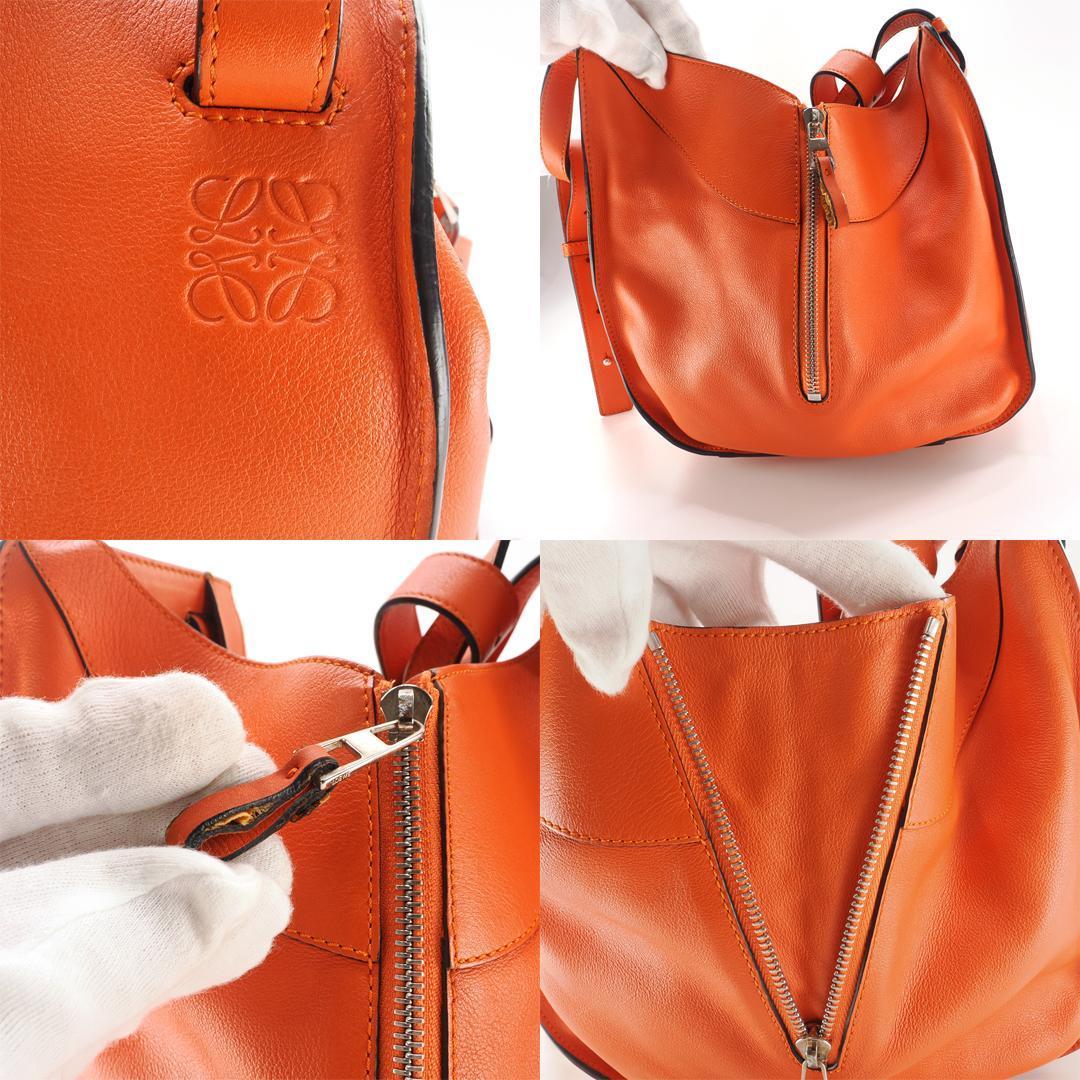 極美品】ロエベ LOEWE ハンモック ドローストリング ミニ ハンドバッグ