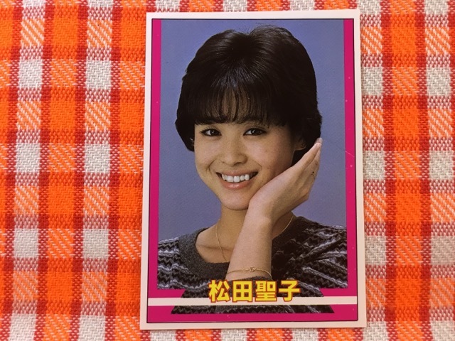 CN26056◆切抜き◇松田聖子◇スケジュール・笑顔_画像1