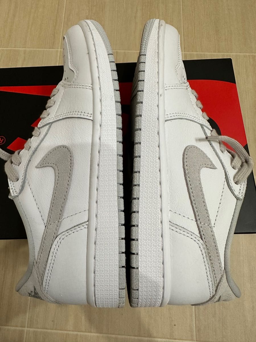 エア ジョーダン 1 LOW OG スニーカー　25.5  ニュートラルグレー NIKE ナイキ