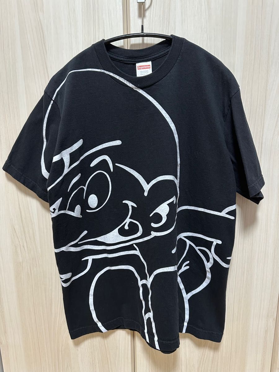 シュプリーム　supreme SMURF コラボ　Tシャツ　ブラック　Mサイズ