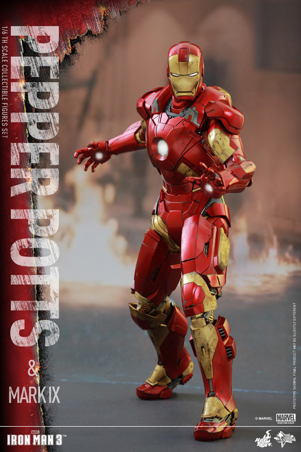 1/6 ホットトイズ トイサピエンス限定 ペッパー・ポッツ & アイアン