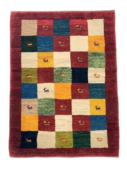 大きな割引 【送料無料】ギャッベ 家具◇北欧◇骨董◇201×138cm