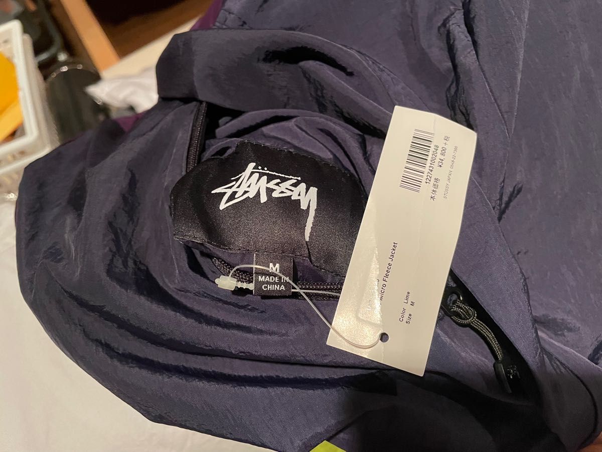 ステューシー　STUSSY REV MICRO FLEECE JACKET