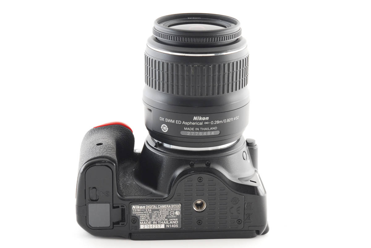 ☆超極上美品☆NIKON ニコン D5500 Wレンズ Wi-fi機能付き 手ぶれ補正