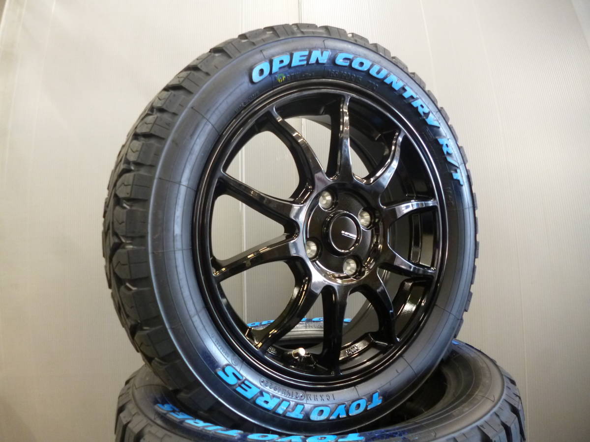 送料込☆G-SPEED&TOYOオープンカントリーR/T☆165/65R15-