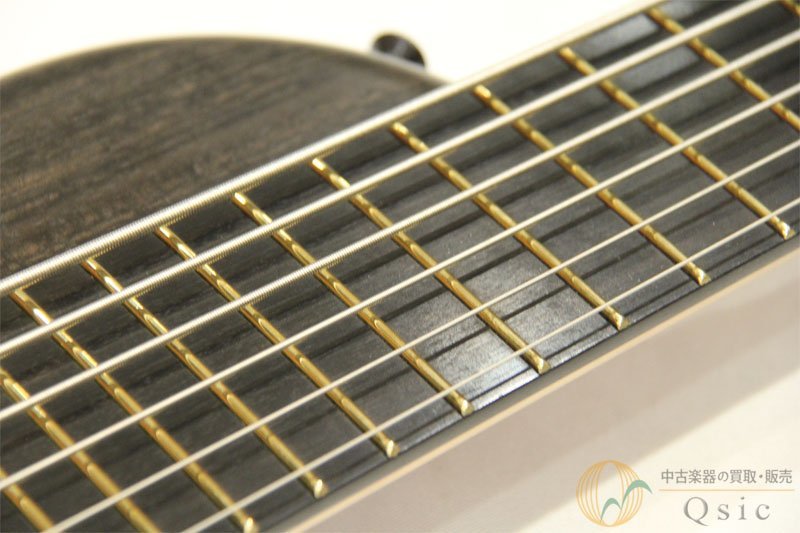 [ ultimate beautiful goods ] Warwick CS Mastar Built Thumb Bass Single Cut 6stma car sa- ebony top [NJ213]