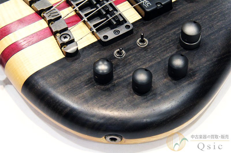 [ ultimate beautiful goods ] Warwick CS Mastar Built Thumb Bass Single Cut 6stma car sa- ebony top [NJ213]