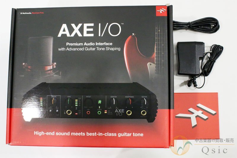 [極美品] IK Multimedia AXE I/O ギタリストのためのオーディオインターフェース/様々なギターに合わせたセッティングが可能！ [OJ842]_画像5