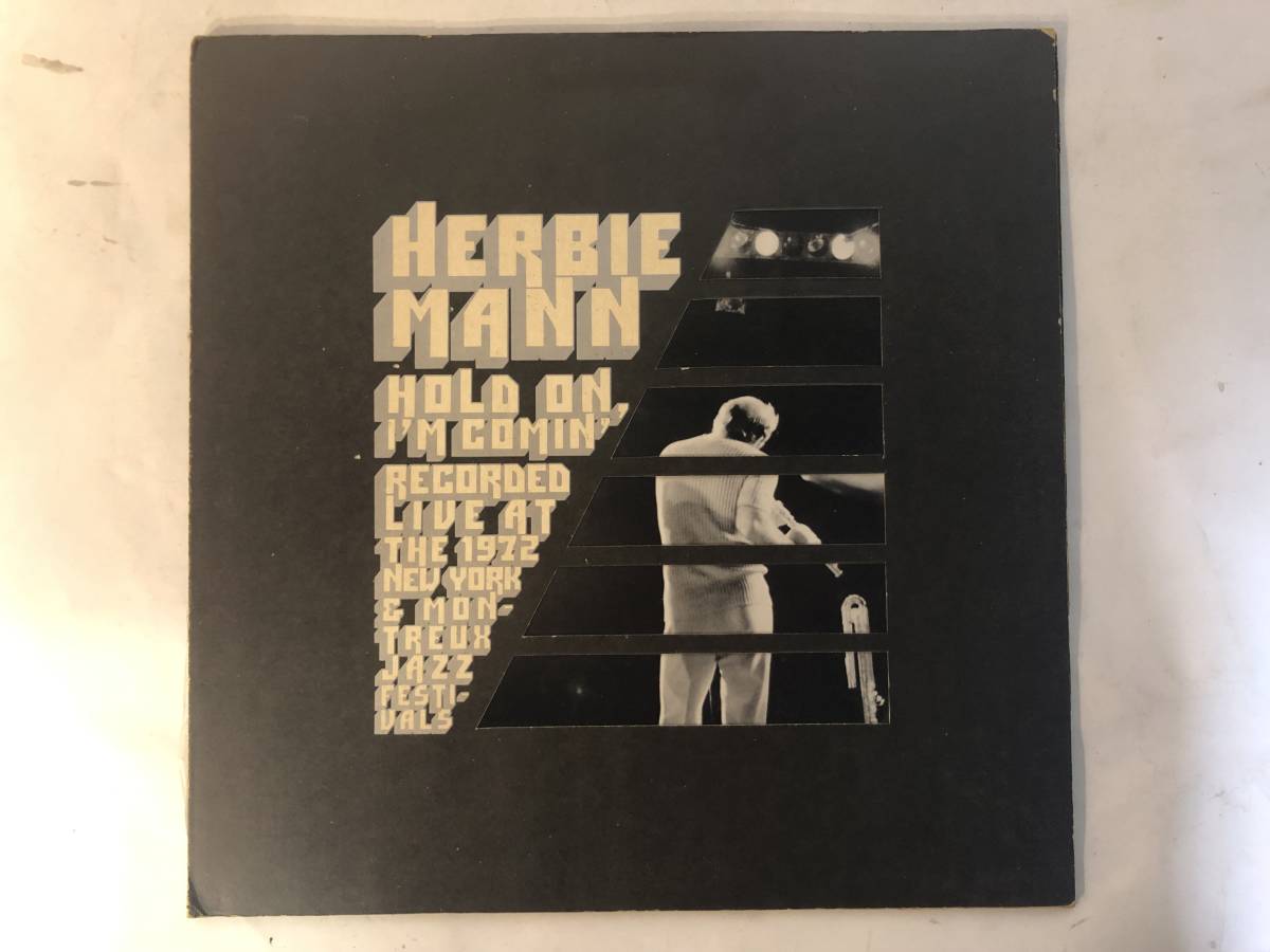 30305S 12inch LP★ハービー・マン/HERBIE MANN/HOLD ON, I'M COMIN★P-8335A_画像1