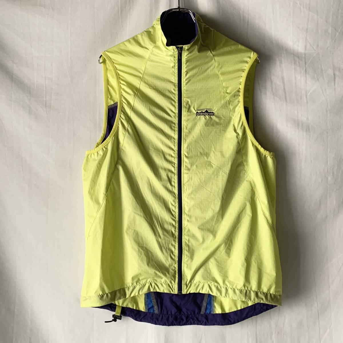 廃番 生産終了 DEAD STOCK 01年製 SP01 patagonia パタゴニア VELOCITY O2 VEST-SPECIAL ベロシティ ナイロン ベスト M ヴィンテージ OLD_画像1