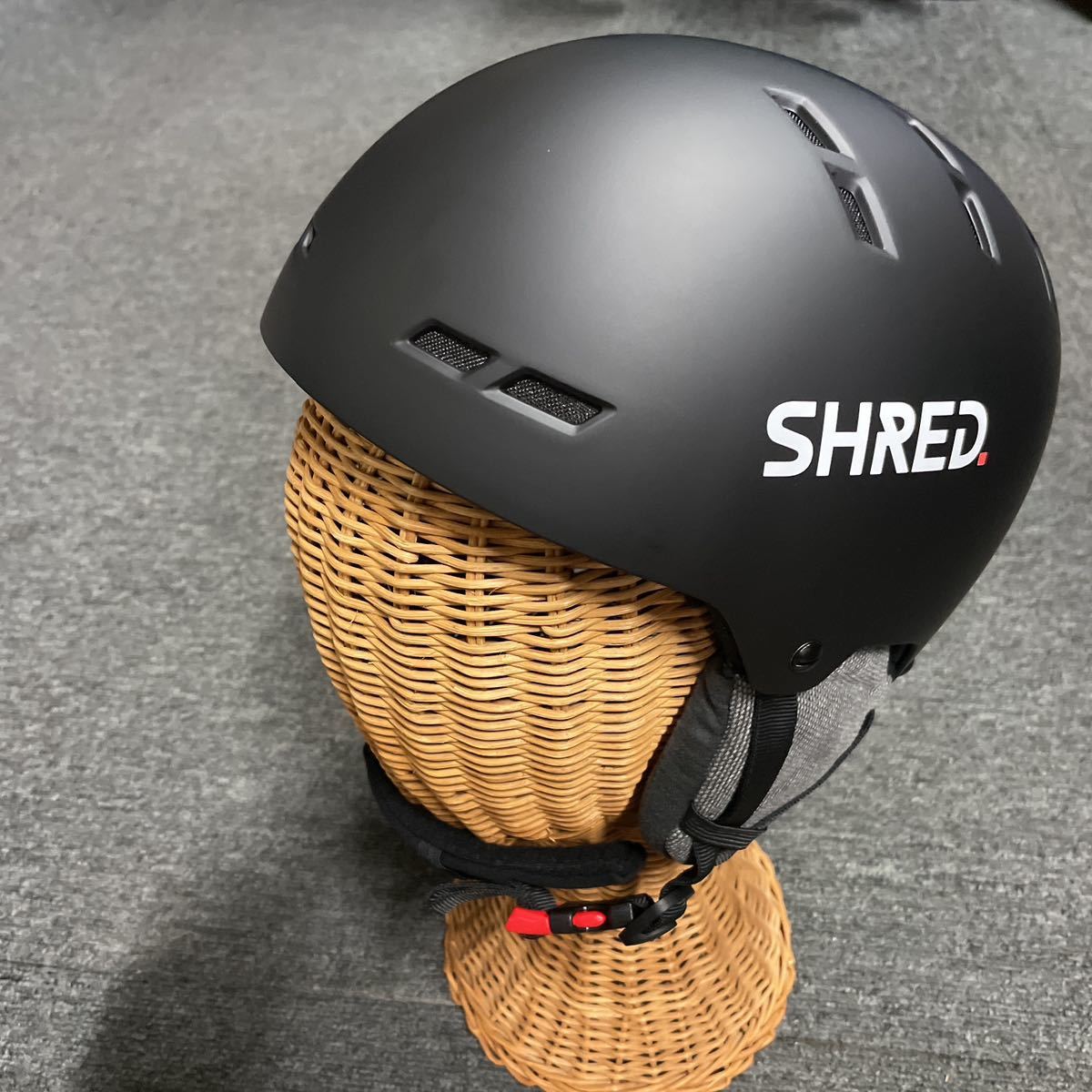 スノーボードヘルメット シュレッド トータリティー ノーショック ヘルメット SHRED TOTALITY NOSHOCK HELMET マットブラック_画像1