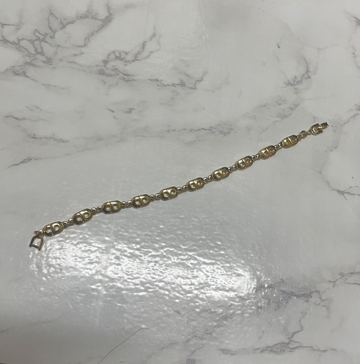 クリスチャン ディオール Dior CD ロゴ チェーン ブレスレット クリスチャン ディオール Dior CD ロゴ チェーン ブレスレット