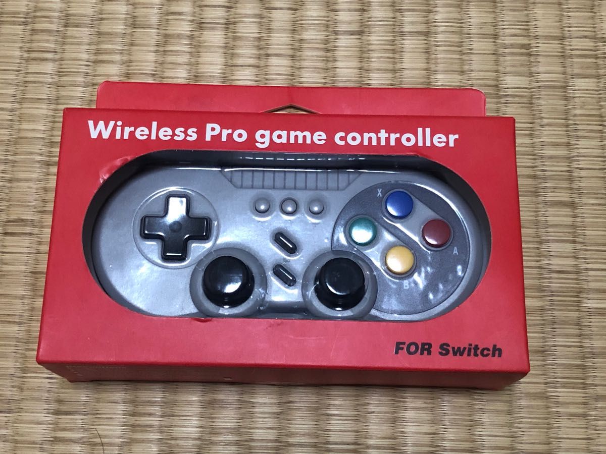 Switch用 コントローラー スーパーファミコン風 非ライセンス品 Switch用 コントローラー スーパーファミコン風 非ライセンス品