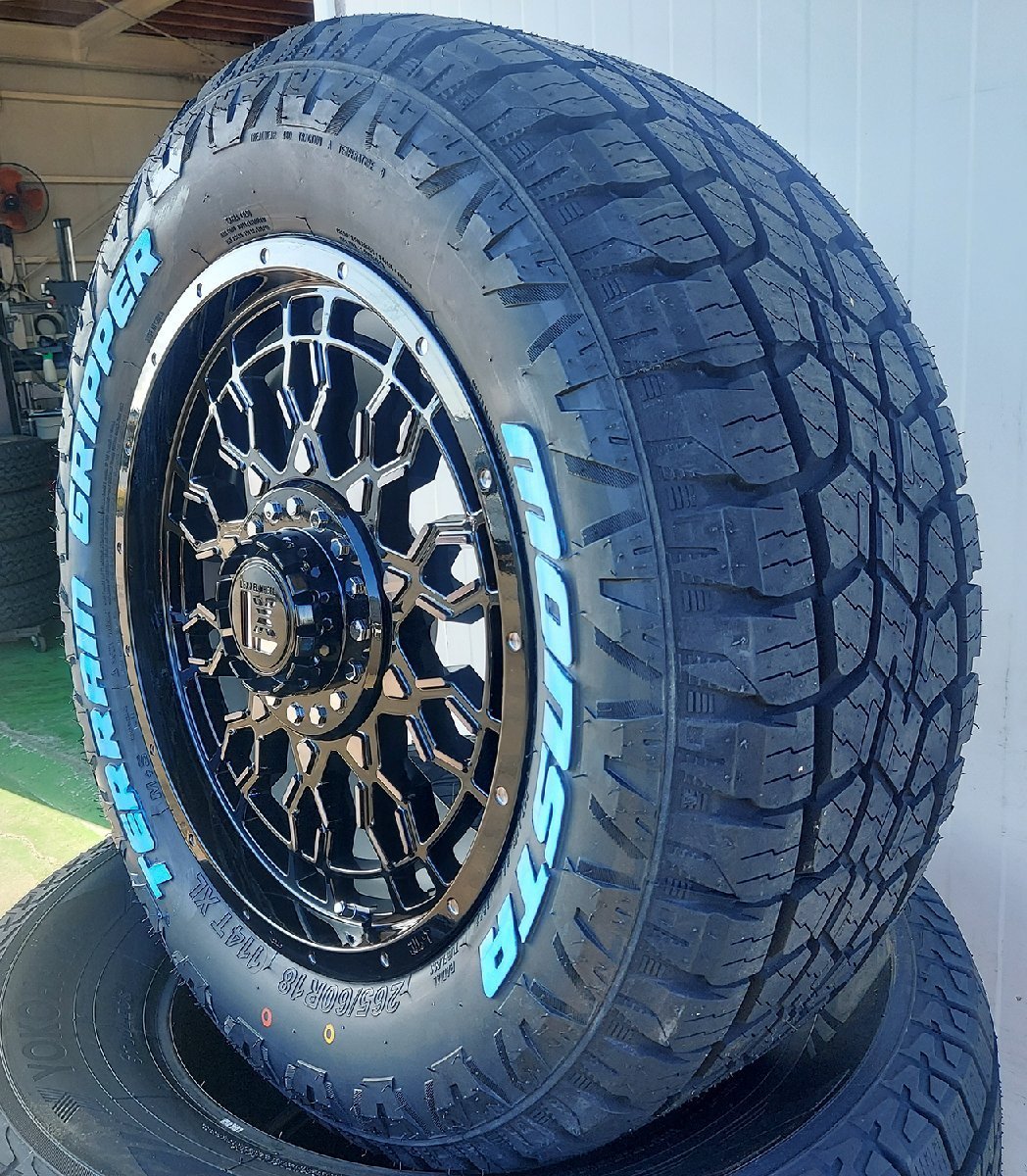 ランドクルーザー100系 シグナス ランクル 18インチ LEXXEL PreDator プレデター モンスタ テレーングリッパー 285/60R18 285/65R18_画像6