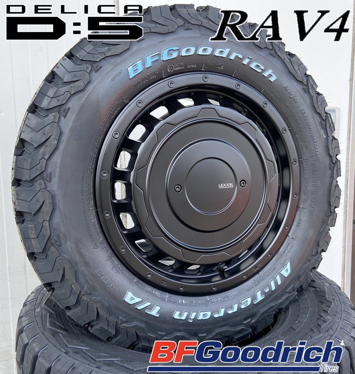 【LEXXEL SwaGGer】 BF グッドリッチ KO2 D5 デリカ エクストレイル クロスロード CX5 RAV4 16インチ 215/70R16 225/70R16 235/70R16_画像3