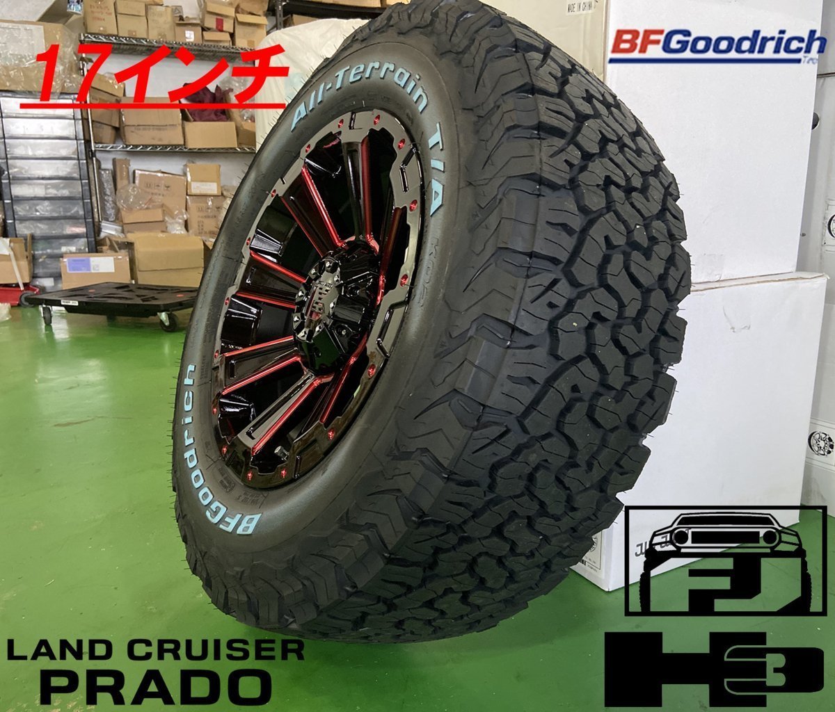 BF  Goodrich   All-Terrain   KO2 265/65R17 265/70R17 285/70R17  Prado   HILUX ... FJ  шина  диск   17 дюймов  DeathRock