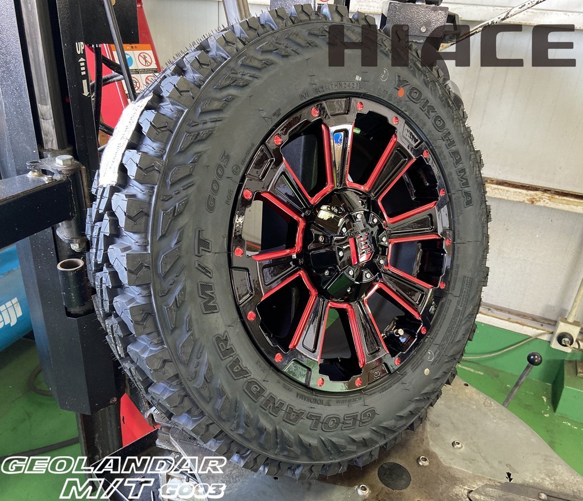 デリカD5 X-TRAIL RAV4 LEXXEL DeathRock ヨコハマ ジオランダー MT G003 225/75R16 タイヤホイール16インチ 新品4本セット_画像2