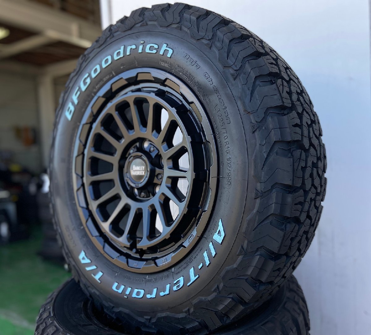 オフロード系 バークレイ・ハードロック リザード 114.3-5H +38 BF グッドリッチ KO2 225/70R16 215/70R16 235/70R16 デリカD5 RAV4 など_画像5