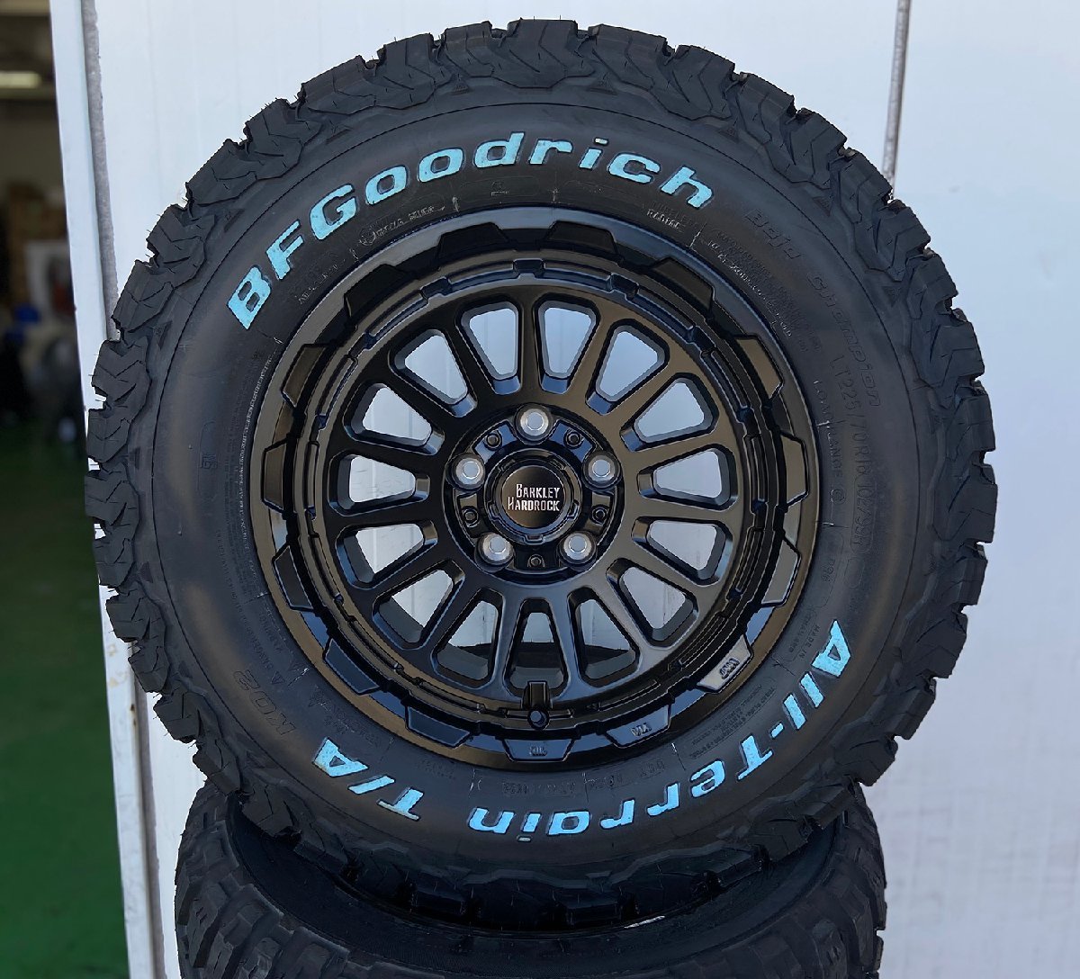 オフロード系 バークレイ・ハードロック リザード 114.3-5H +38 BF グッドリッチ KO2 225/70R16 215/70R16 235/70R16 デリカD5 RAV4 など_画像1