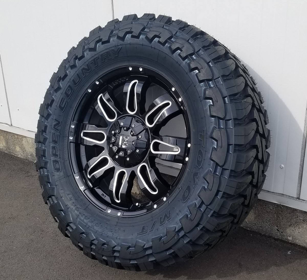 【Balano】JL JK ラングラー 20インチ トーヨー オープンカントリー M/T 35×12.50R20 37×13.50R20 4本セット 1台分_画像7