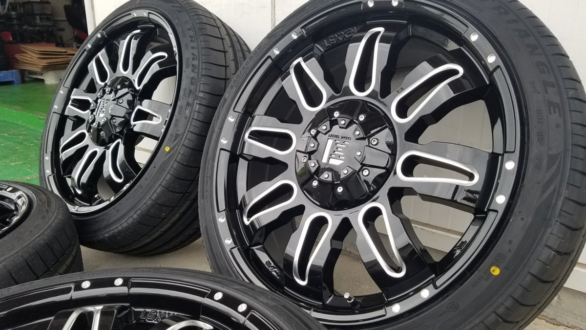 LEXXELハリアー CX5 デリカ RAV4 D5 40R20.245 海外輸入タイヤ 45R20