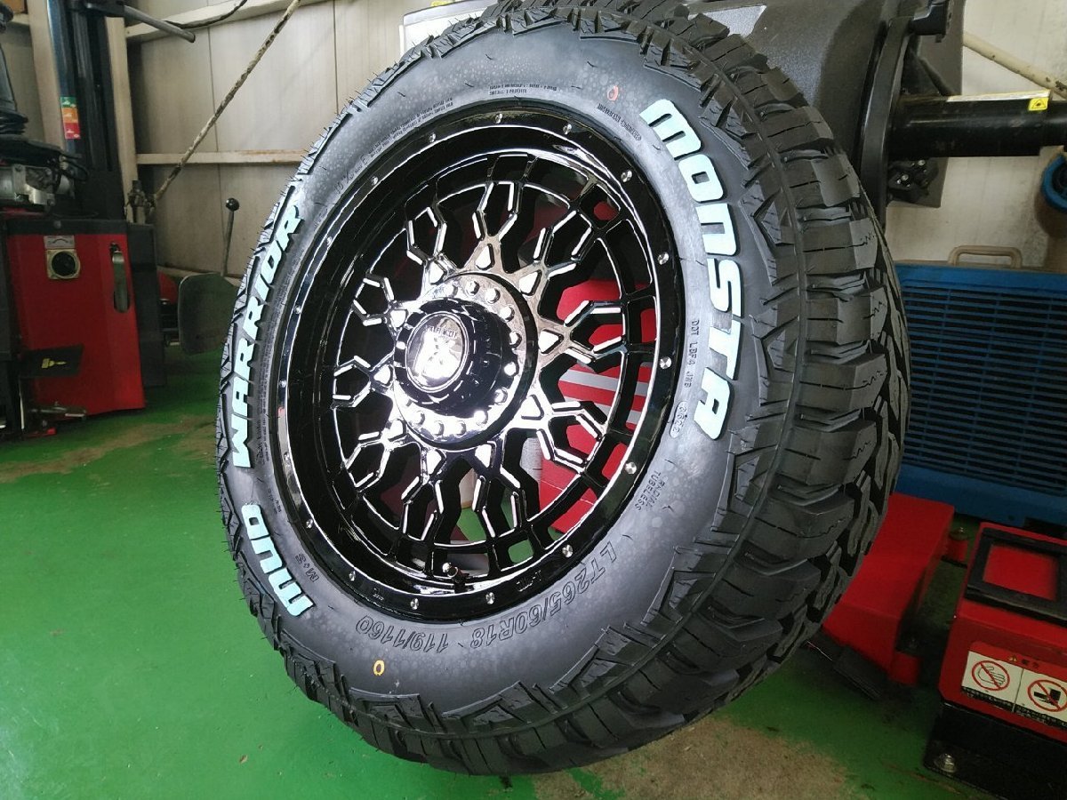 ベンツ Gクラス ゲレンデ タイヤホイール MONSTA モンスタ マッド 265/60R18 285/60R18 18インチ LEXXEL PreDator プレデター_画像7