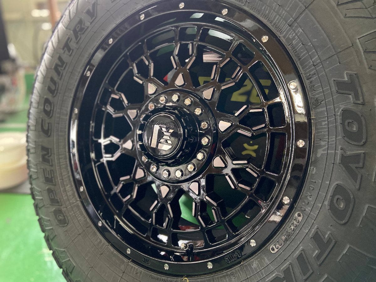 トーヨー オープンカントリー AT3 265/70R17 or 285/70R17 Jeep ラングラー JK JL タイヤホイールセット LEXXEL PreDator 1台分 4本セット_画像8