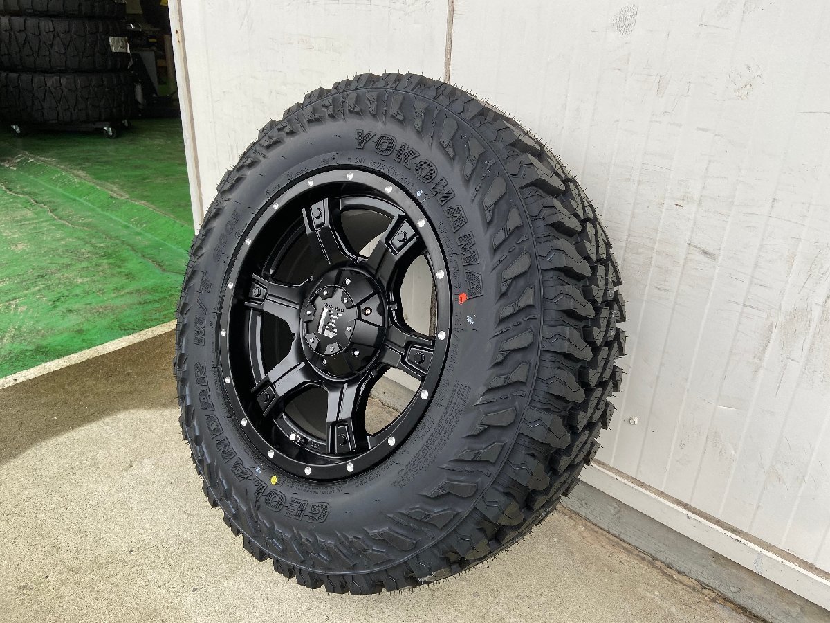 Jeep ラングラー JK JL タイヤホイール 新品4本セット ヨコハマ ジオランダー MT G003 265/70R17 265/65R17 285/70R17 17インチ OutLaw_画像2