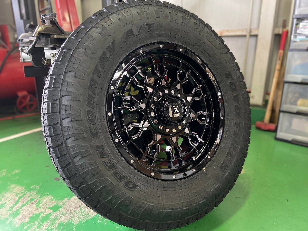 トーヨー オープンカントリー AT3 265/70R17 or 285/70R17 Jeep ラングラー JK JL タイヤホイールセット LEXXEL PreDator 1台分 4本セット_画像7