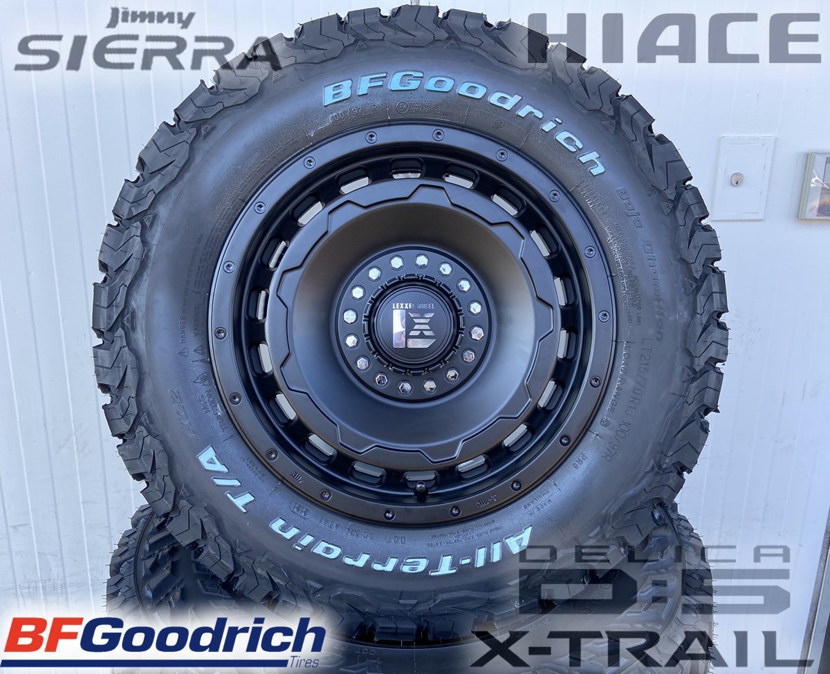 当店 イチオシ!! デリカD5 エクストレイル CX5 タイヤホイール 16インチ SwaGGer BFGoodrich オールテレーン KO2 215/70R16 ホワイトレター_画像2