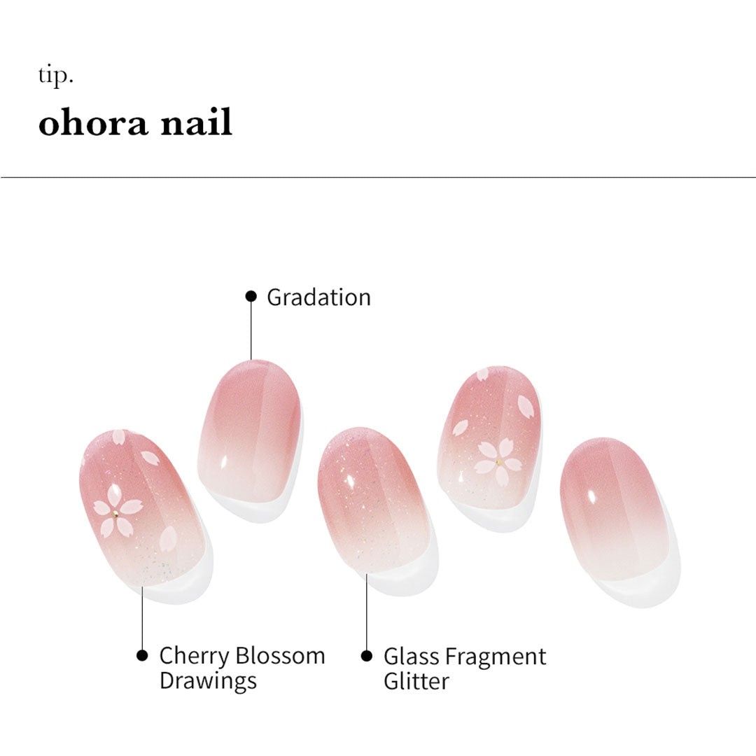 【ohora】オホーラ Gel Nail ジェルネイルシール Blossom(新品・未使用)