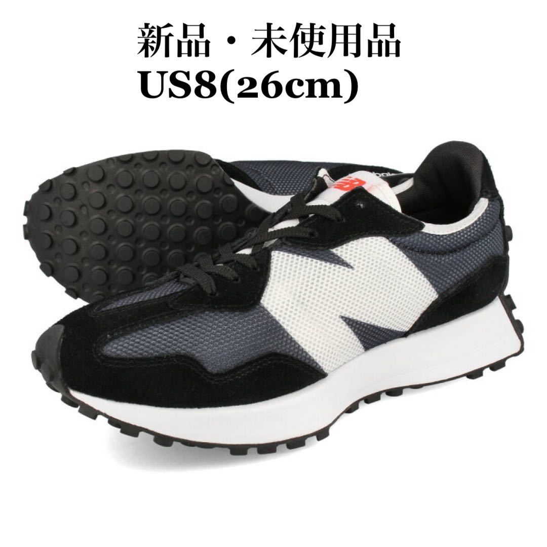 New Balance ニューバランス MS327 BC ブラック メンズ スニーカー US8