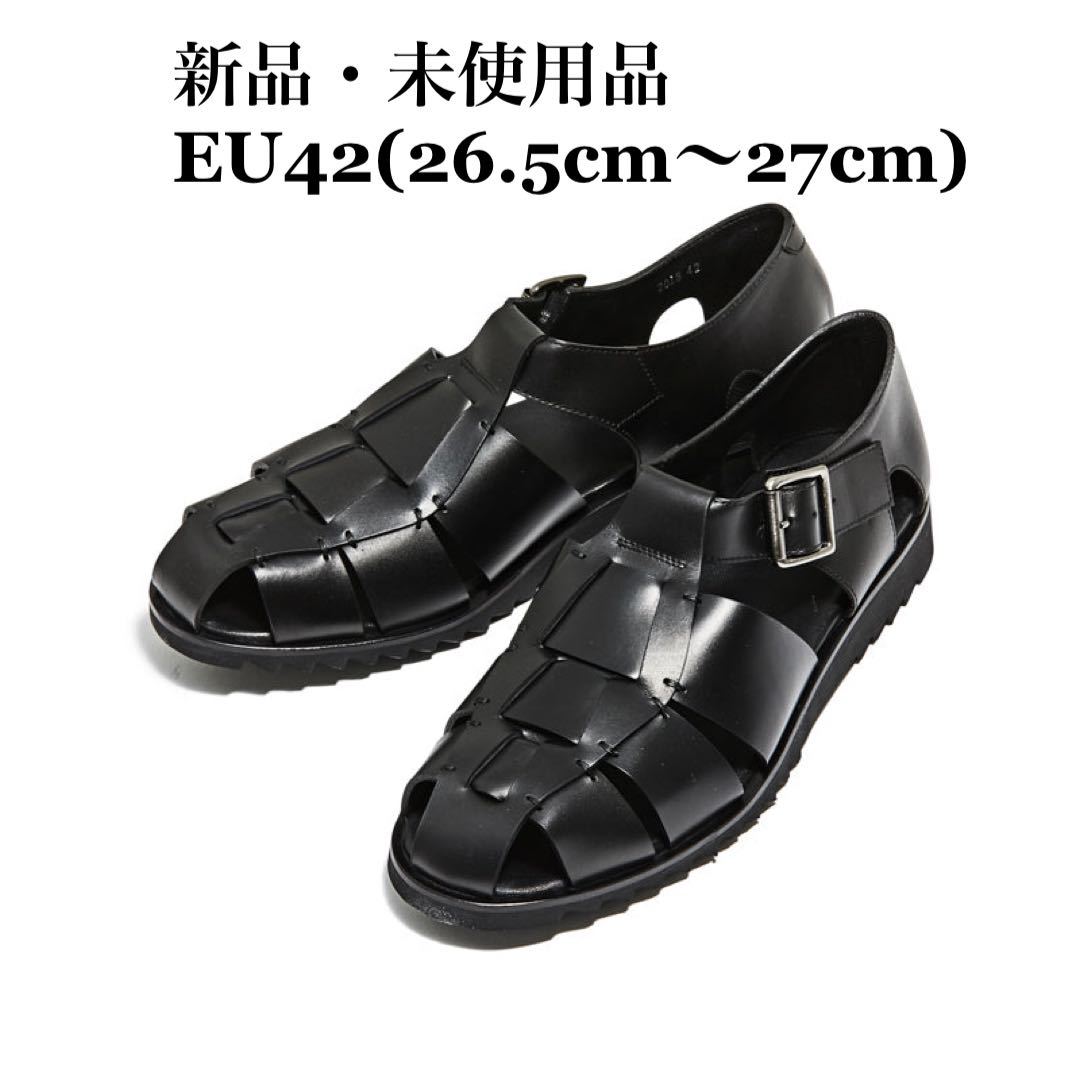 絶品】 PARABOOT パラブーツ EU42 メンズ ブラック NOIR グルカ