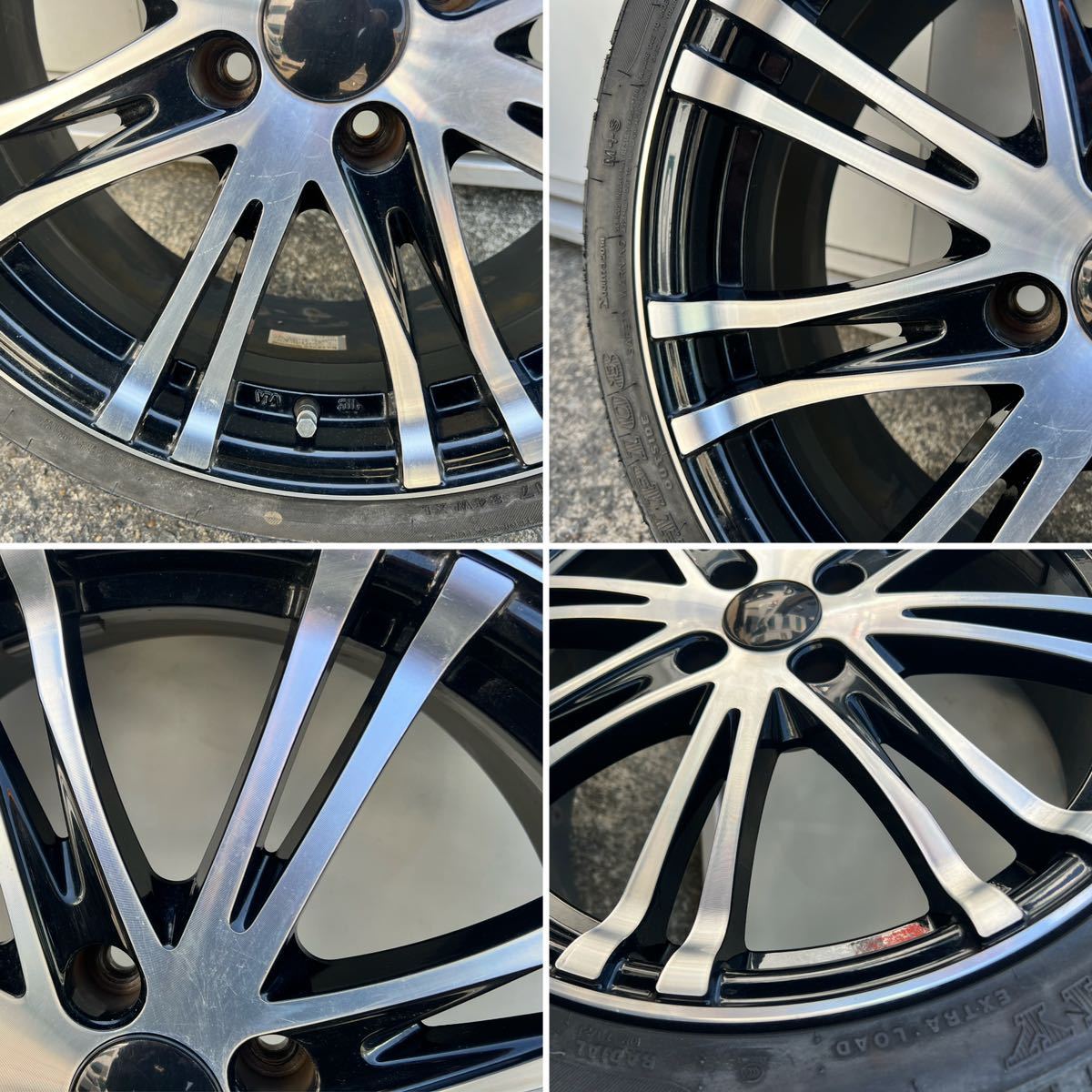 割引発見 WORK STEEZ 17×7 +45 PCD100 4H 205 40R17 revecap.com