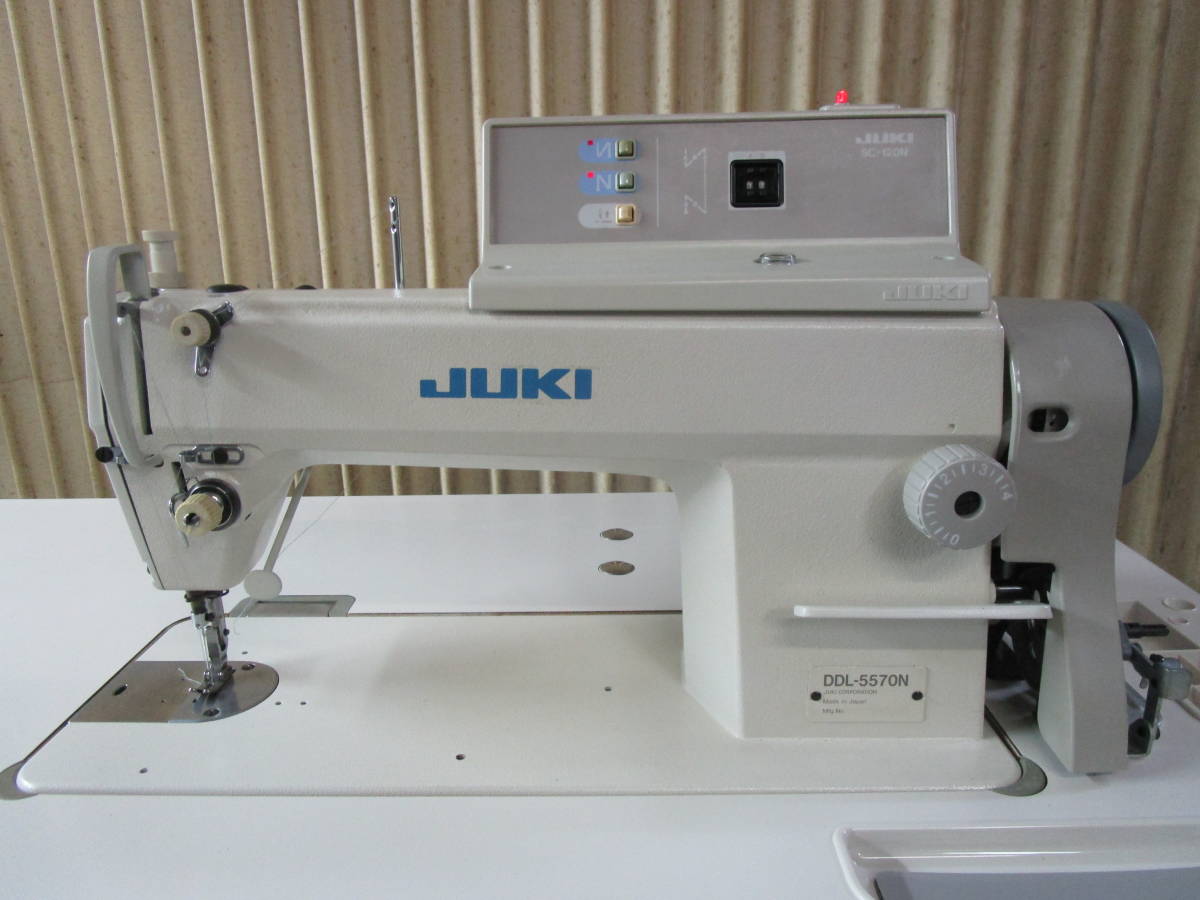 □工業用ミシン 自動糸切本縫い JUKI DDL-5570N SC