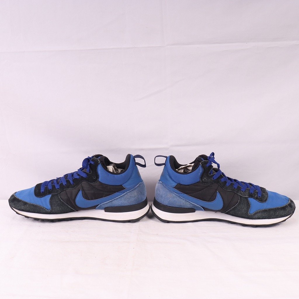 INTERNATIONALIST MID 26.5cm /NIKE インターナショナリストミッド ナイキ 古着 中古 黒 ミッドナイトブルー メンズ スニーカー xx7362_画像5