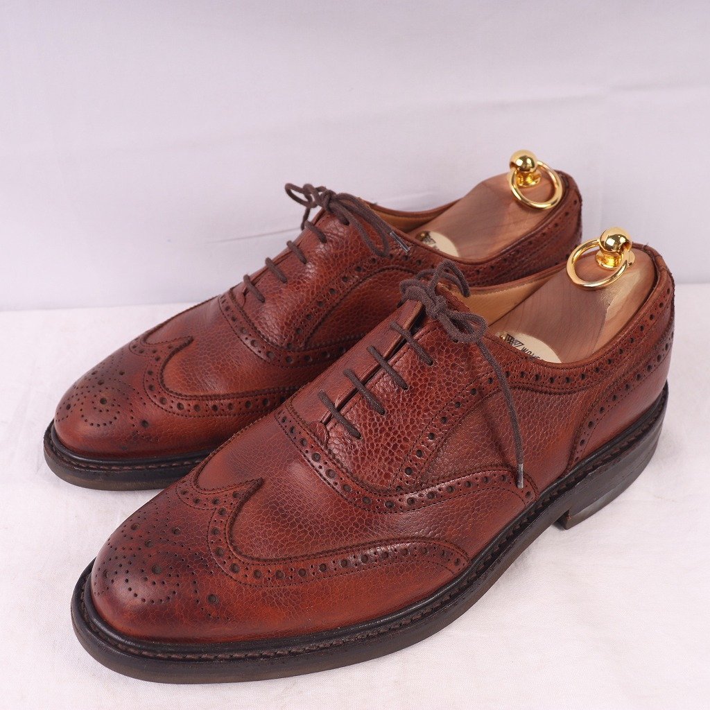 春夏新作 1/2 7 CHEANEY ウイングチップ ds3476 古着 中古