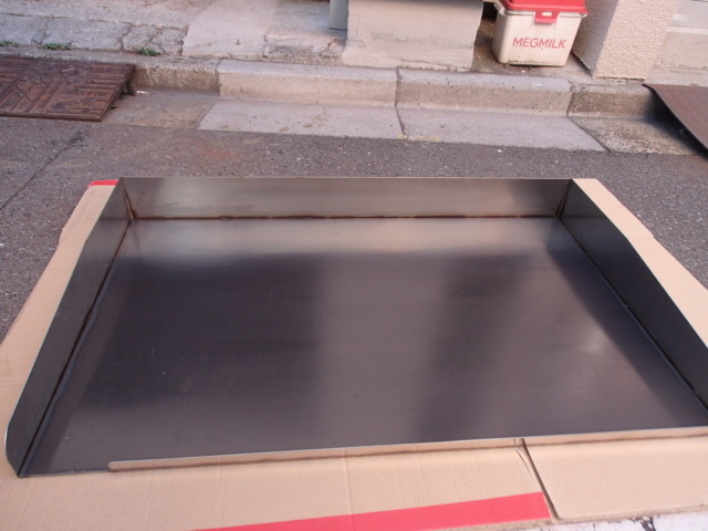 即落札 新品未使用 鉄板 のみ 業務用 鉄板焼 900×550 グリラー 即落札 新品未使用 鉄板 のみ 業務用 鉄板焼 900×550 グリラー
