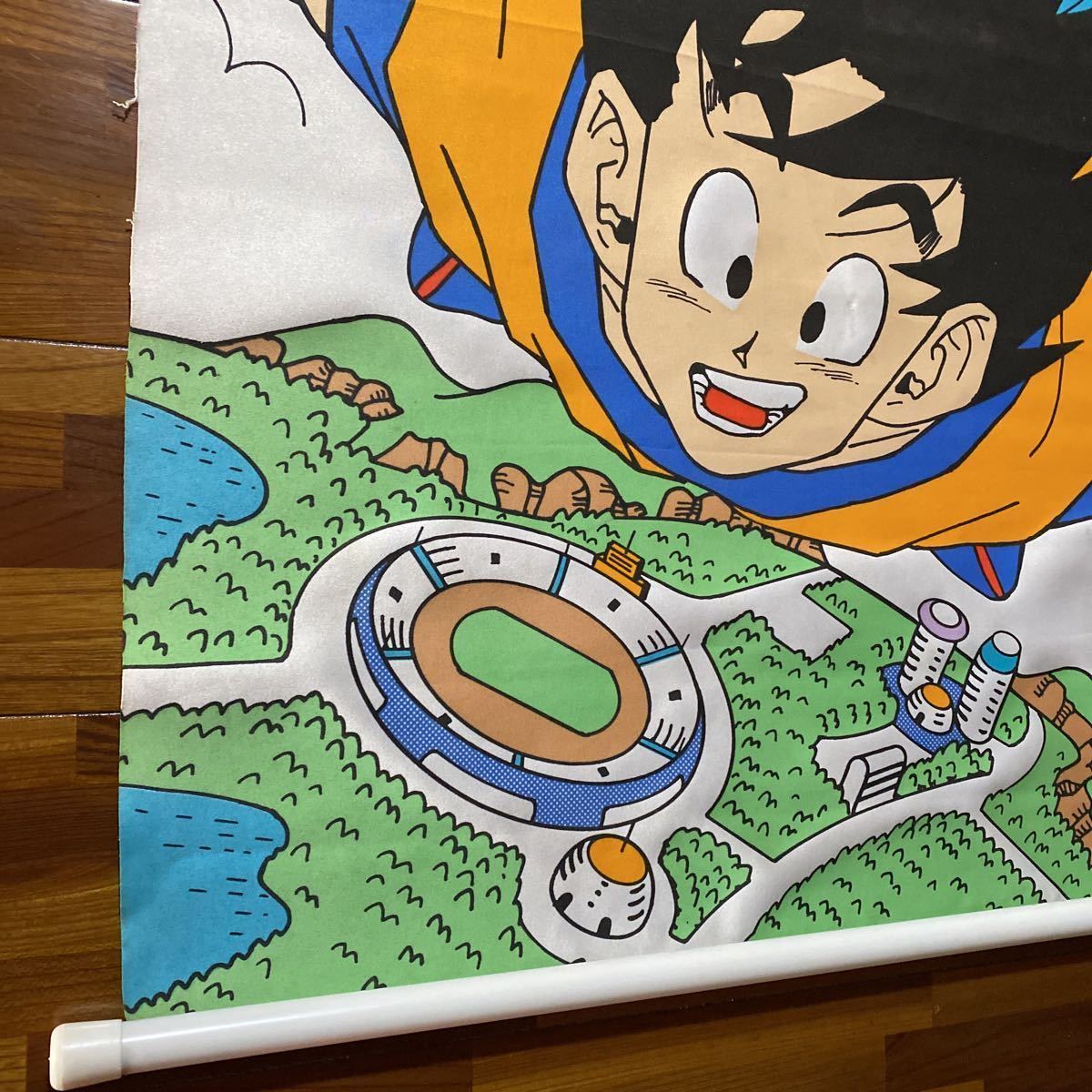 ドラゴンボール 悟空 悟飯 タペストリー 非売品 92年 集英社 サマー マガジン フェア_画像2