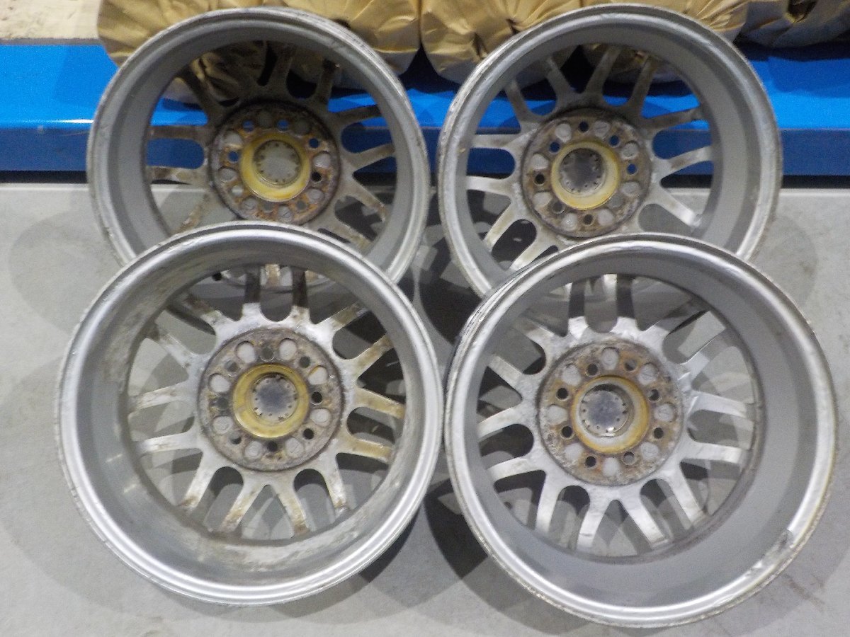 ◇5ZIGEN 5次元 MOTOR SPORT DIV.3 N1R 13インチ 5J 4穴 PCD100 PCD110 マルチPCD 希少サイズ 4本セット シルバー_画像10