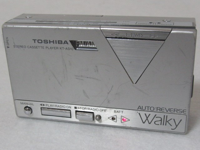 全品送料無料 【ジャンク品】東芝ステレオカセットプレーヤー KT-AS10