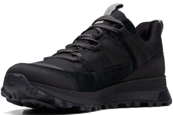 送料無料 CLARKS 26cm GTX ボート スニーカー ゴアテックス ブラック ヌバック レザー トレッキング ビジネス サンダル ブーツ XXX41_画像6