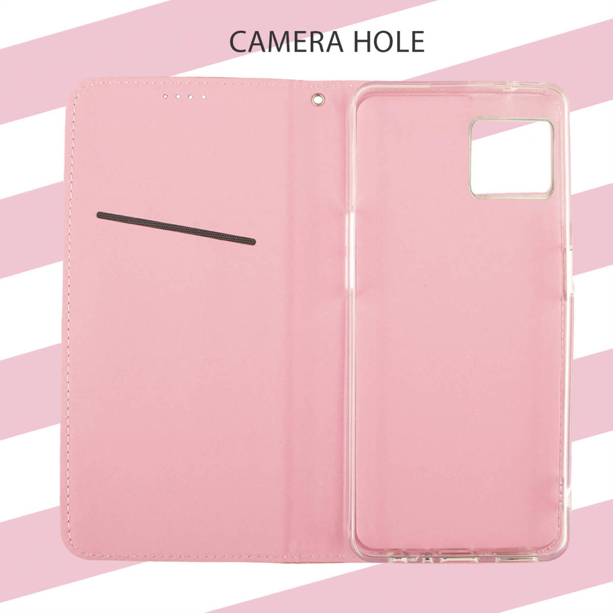 iPhone12 ケース 手帳型 可愛い おしゃれ ピンク 桃 pink iPhone 12 カバー スマホケース シンプル アイフォン12 アイフォーン12 送料無料_画像5