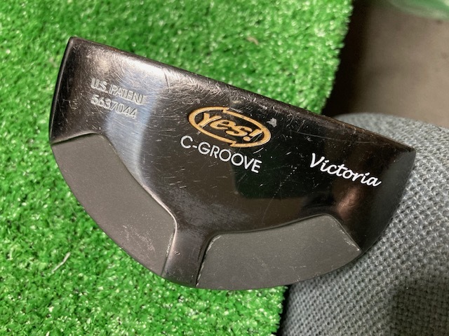 Yahoo!オークション - 中古パター YES! C-GROOVE Victoria
