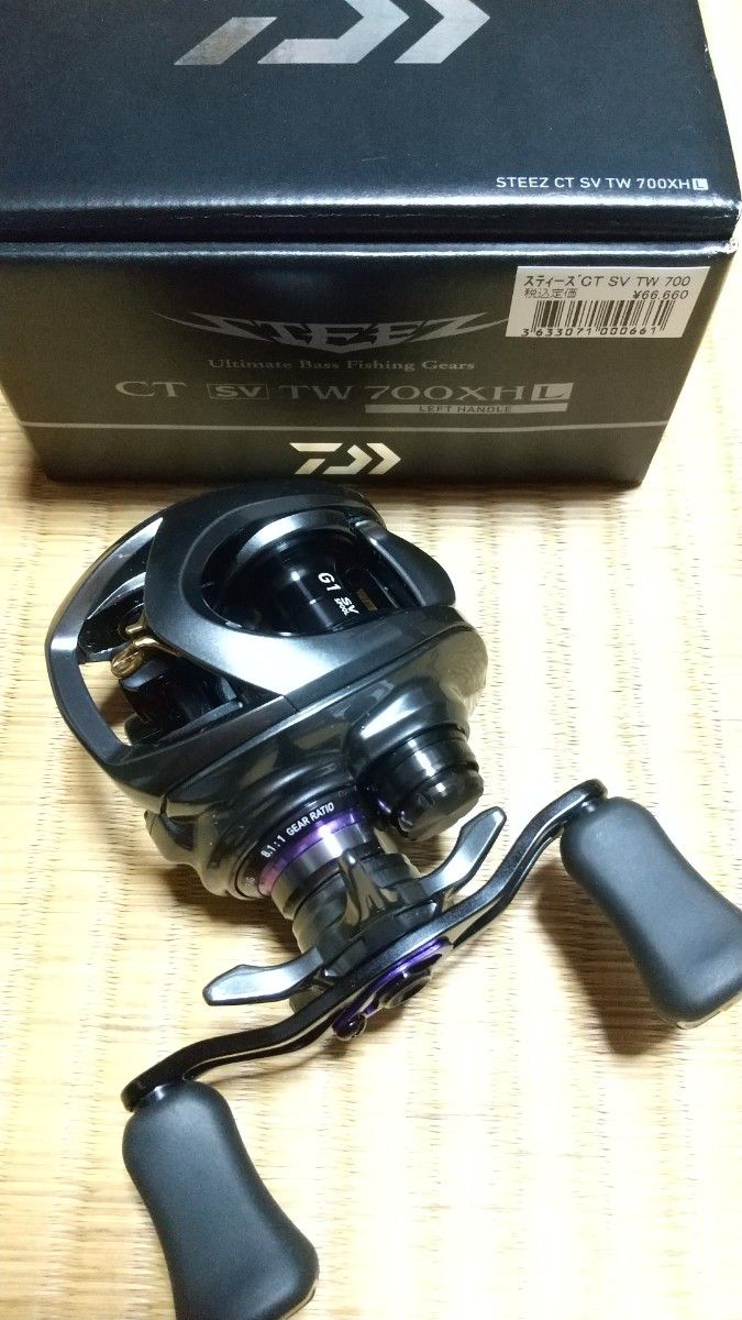 新品 未使用 ダイワ スティーズ CT SV TW 700XHL レフトハンドル